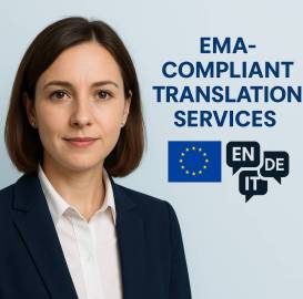 Pharma & Regulatory Documents Translations, per source word €  0.12, LIFE SCIENCES TRANSLATION SERVICES — Pharma & CRO, EMA Compliance Translations